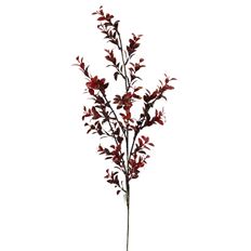 BOXWOOD SPRAY 32" BURGUNDY