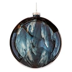 ORNAMENT CHROME VP 150MM BLUE
