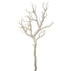 PLASTIC SNOW TREE BRANCH 35"