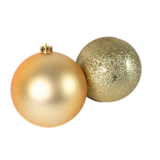 CHRISTMAS BALL VP 150MM ASSORTED