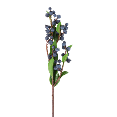 BLUEBERRY SPRAY 23" NAVY BLUE