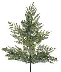 HEMLOCK GLITTER SPRAY X9 25" GRN
