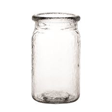 JAR 5.5" HAMMERED CLEAR 24/CS