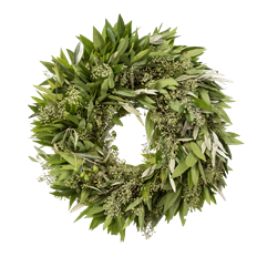 OLIVE, NAKED & SEEDED EUC WRTH 16"