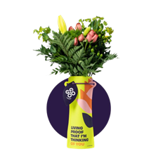 FLOWER WATER POUCH - BRIGHT