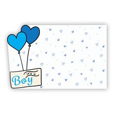CARD IT'S A BOY 50/PKG