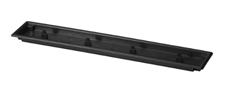 OASIS TRAY PETITE 19" BLACK 12/PK