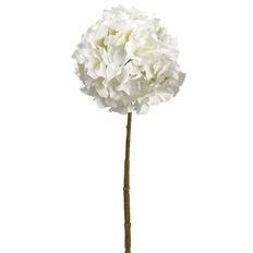 HYDRANGEA SPRAY 21" WHITE