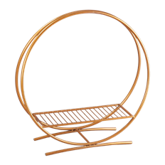 METAL HOOP DOUBLE 32" GOLD