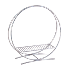 METAL HOOP DOUBLE 32" SILVER