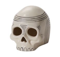 SKULL 4.75X6.25X5.5" OFF WHITE