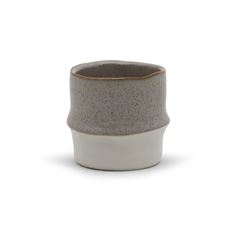 CERAMIC CYLINDER 3.1"H 2.6"O TT TAN