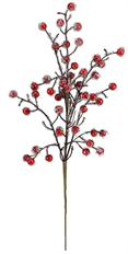 BERRY SPRAY 21" ICED RED