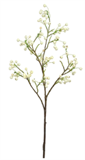 BERRY SPRAY 43" WHITE/GREEN