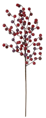 BERRY SPRAY 27" WR RED/BURG