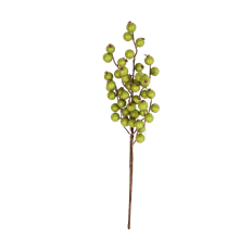 PICK BERRY CLUSTER X3 16" WR GRN