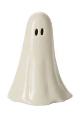 GHOST FIGURINE 3.5X3.25X5" WHITE