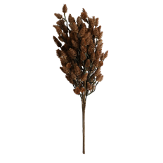 PLASTIC PINE  CONE BUSH 19" BR