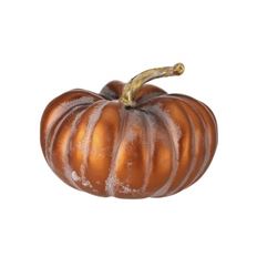 PUMPKIN METALLIC AUTUMN LATEX 9"