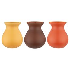 LULA VASE 7" HARVEST MARKET 6/CS