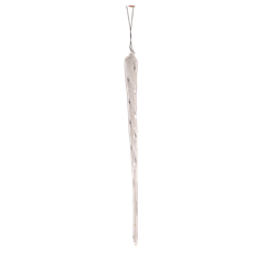 ICICLE ORNAMENT GLASS 12" ICED