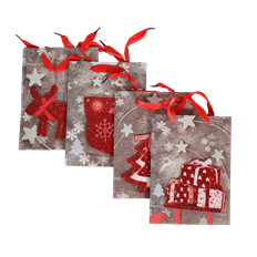 GIFT BAGS 9.5X7" ASST