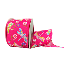 DRAGONFLY N FLOWERS #40/10YD PK