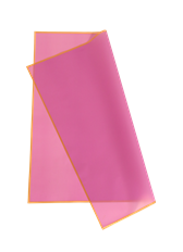 FLORAL WRAP 23X23" LT PURPLE 50/PK