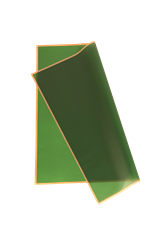 FLORAL WRAP 23X23" HUNTER GRN 50/PK