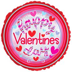 MYLAR 17 VALENTINE FONT DESIGN 5/PK