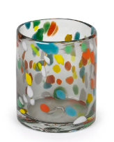 CYLINDER PAINT SPECKS 4.5X4"MULTI