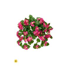 HANGING HYDRANGEA PLANT 27" UV HPK