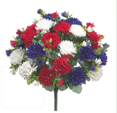 MUM BUSH X24 15" R/W/B