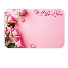 CARD I LOVE YOU 50/PKG