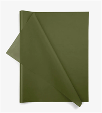 TISSUE WAXED 20X30 OLIVE 250/PK