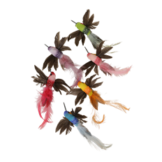HUMMINGBIRD 6" W/CLIP 12/PK