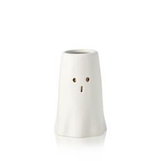 GHOST BUDVASE 7"H 2.19"O WHITE
