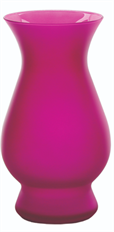 BELLA VASE 10 5/8" DARK PINK 6/CS