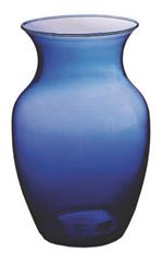 ROSE VASE 8" COBALT 6/CS