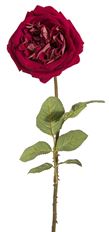 ROSE OPEN VELVET 23" RED