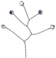 QUINTET RHINESTONE DAZZLE 12/PK