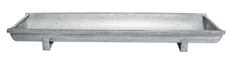 PLANTER ZINC GRAY W/LEGS GRAY