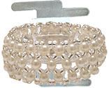 BRACELET PREC FLOWER CHAMPANGE