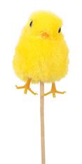 CHICK 3" ON PICK 6/PK YELLOW