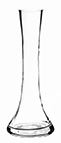 BUDVASE 7.75"H CLEAR