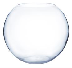 BUBBLE BOWL 19"D CLEAR