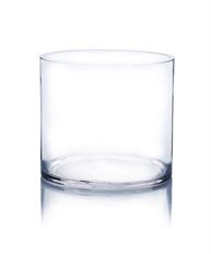 VASE CYLINDER 6"H 6"O CLEAR
