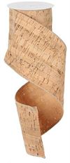 RIBBON STRIPE CORK 4"X10YD