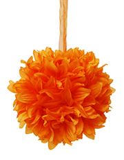 BALL, FLORAL 6" ORG