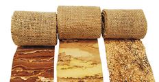GARLAND FAUX BARK